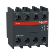 Bloco de Contato Auxiliar Frontal 2NA+2NF LADN22S Schneider