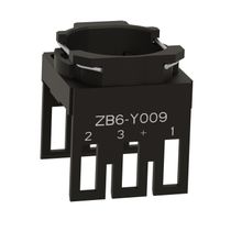 Acessório Base Fixação Plástica Bloco Contato Harmony XB6 - ZB6Y009 - Schneider
