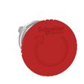 Cabeçote para Botão de Emergencia 22MM Metalico Cogumelo 40Mm Vermelho ZB4BS844 - Schneider - Imagem ilustrativa - Virado para cima