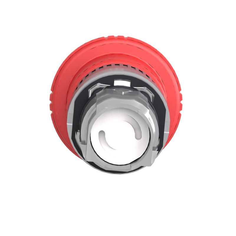 Cabeçote para Botão de Emergencia 22MM Metalico Cogumelo 40Mm Vermelho  ZB4BS844 Schneider - Dimensional | Materiais Elétricos, EPI's e Automação