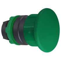 Cabeçote para Botão 22MM Plastico Cogumelo 40Mm Verde ZB5AC3 Schneider