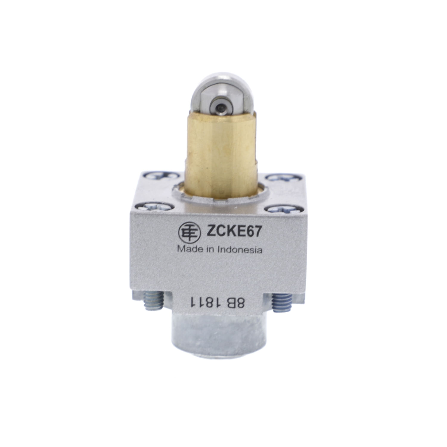 Cabecote Chave Fim Curso Pistao Com Rolete Metal Modelo Chave Fim