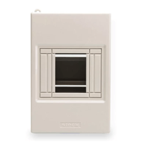 Quadro Distribuição Disjuntor Termoplástico Branca Sobrepor Din 4 94x142x70,5mm SSCT4 Steck