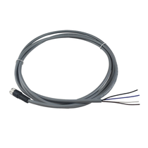 Conector Sensor Fêmea Reto 4 Pinos M8 2M XZCPV0941L2 Telemecanique