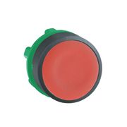 Frontal Botao Comando Redondo Vermelho 22 Mm ZB5AA4 Schneider