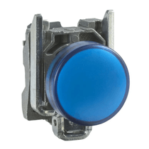 Sinalizador Modular Plástico Azul 22mm 24VC XB4BVB6 Schneider