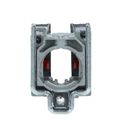 Corpo Bloco Comando Contato Metálico 22mm 2NF ZB4BZ104 Schneider - Dimensional | Visão posterior do produto