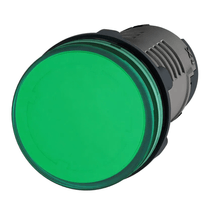 Sinalizador Redondo Plástico Verde 22mm 230VCA Schneider