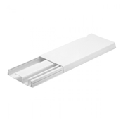 Canaleta Sistema X Com Divisoria Pvc Branca 110 Mm 20 Mm 2000 Mm Sistema X 30046X - PIAL
