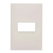 Placa 1 Posto Horizontal 4X2" Branca Pial Plus+ 618501BC Pial Plus+