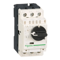 Disjuntor Motor Tripolar 2,5A 100KA GV2L07 Schneider - Dimensional | Produto na posição lateral