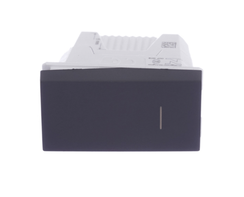 Módulo Pulsador Universal 10A 250V Orion S70110694 Schneider | Frente do produto em posição horizontal