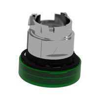 Frontal Sinaleiro Comando Redondo Metalico Verde 22 Mm ZB4BV033 Schneider