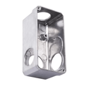 Condulete Metálico X 1" BSP Sem Tampa Sem Pintura Tramontina - Imagem com a abertura para a esquerda