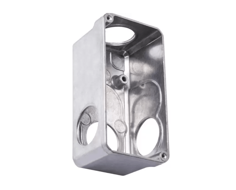 Condulete Metálico X 1" BSP Sem Tampa Sem Pintura Tramontina - Imagem com a abertura para a esquerda