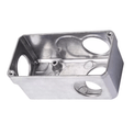 Condulete Metálico X 1" BSP Sem Tampa Sem Pintura Tramontina - Imagem na horizontal, abertura para cima