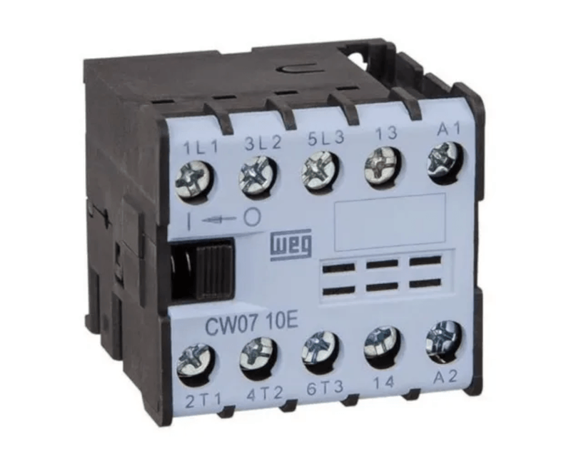 Contator Tripolar 7a 220VCA 50/60Hz CWC071030V26 WEG - Dimensional