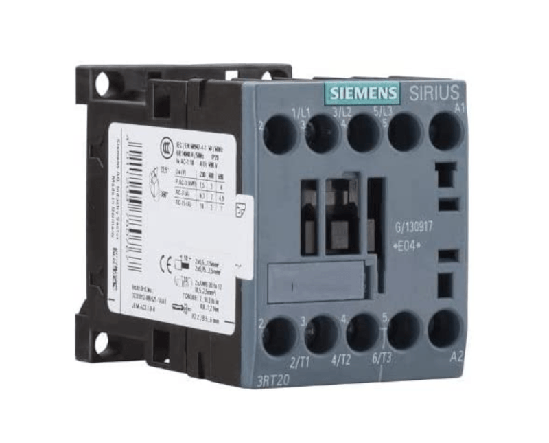 Contator Auxiliar 2 Normalment Aberto e Fechado 220VCA  | Diagonal direita do produto