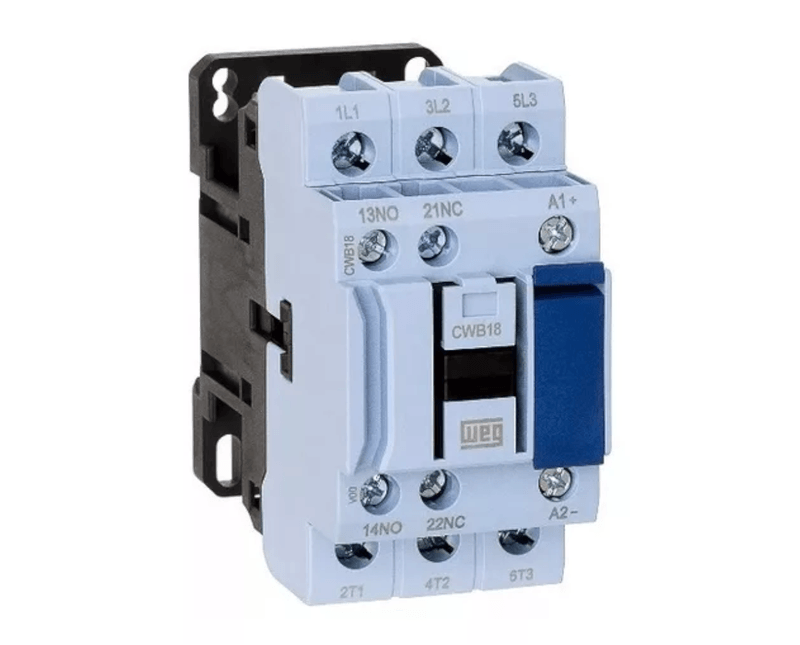 Contator Tripolar 9a 220VCA 50/60Hz - Diagonal
