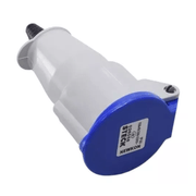Tomada Industrial Não Metálica Extensão Fêmea Bipolar Terra 16A 220/240V Azul N3056 Steck