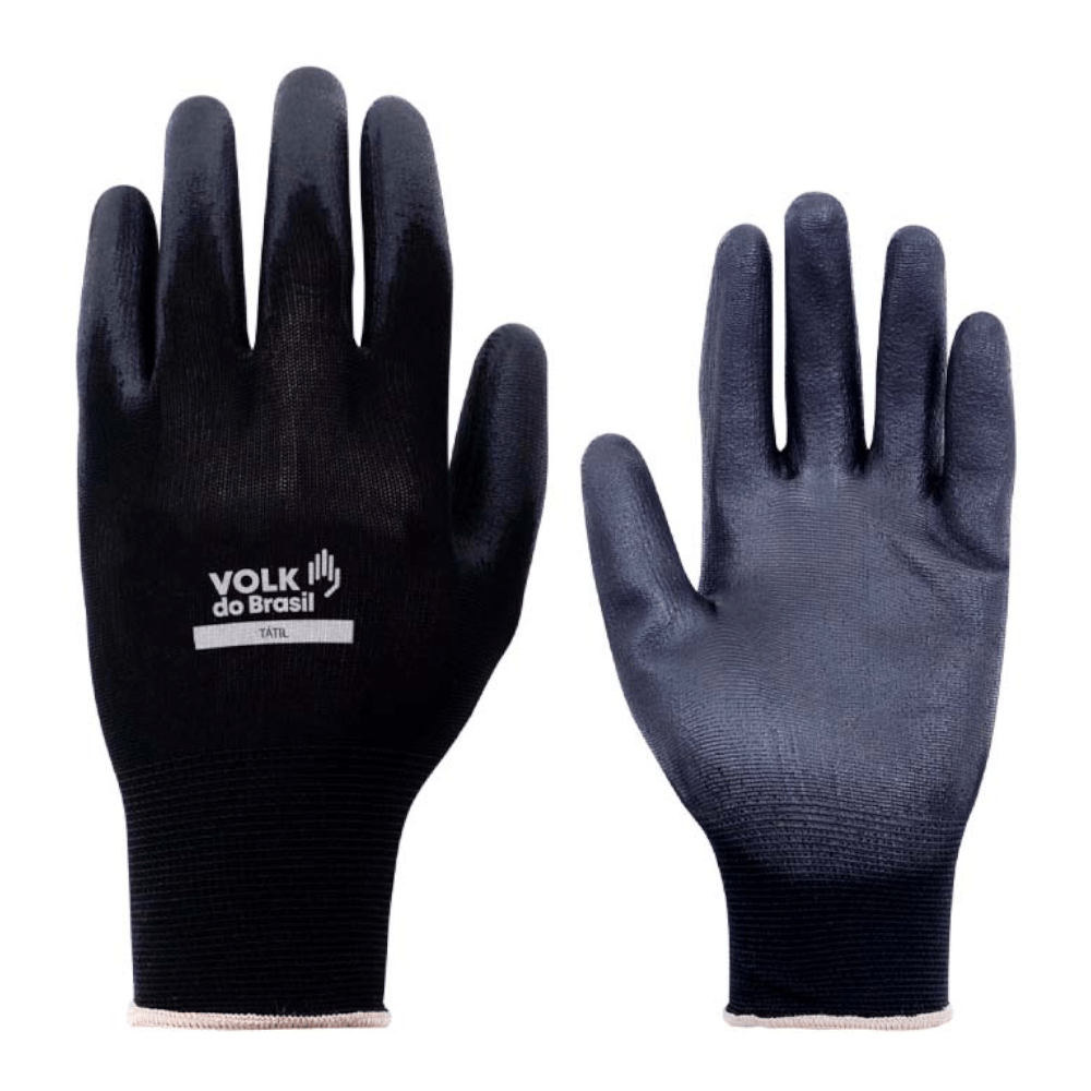 yuk Luva Borracha Nitrílica Preto 103147041 Tamanho 8 Volk - Dimensional