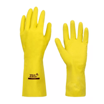 Luva Latex Amarela 30Cm 105104401 Tamanho 9/G Volk