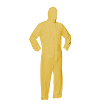 Macacao Tnt Amarelo Com Capuz Tamanho GG MICROCHEM300,0 Ansell