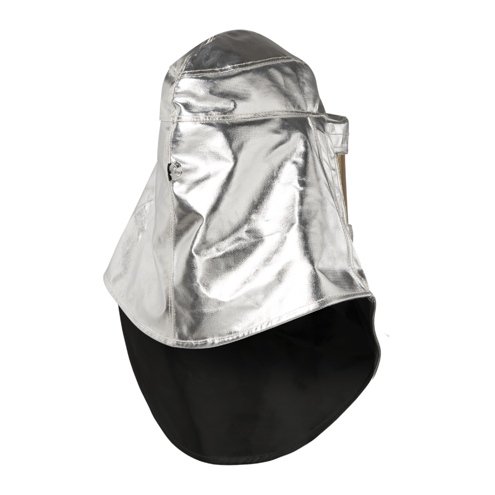 Capuz Proteção Térmica Lona Com Visor Ouro 10036TGA JGB - Dimensional