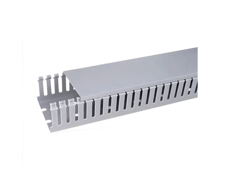 Canaleta-aberta-PVC-cinza-30MM-2000mm-Heladuct-HD2P-HELLERMANN