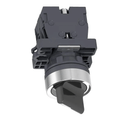 Comutador Knob Curto 2 Posições Preto 22Mm XB5AD25 Schneider - Imagem ilustrativa - Posição lateral para esquerda