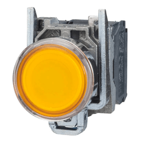 Sinalizador Modular Metálico Amarela 22mm 230/240VCA XB4BVM5 Schneider