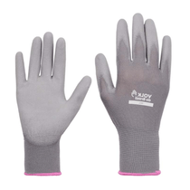 Luva Proteção Mecânica Poliamida/Poliuretano Cinza Punho Elástico Tátil 10.31.180.09 Tamanho 8/M CA 30511 Volk