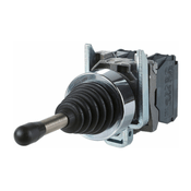 Manipulador Comando 3 Posições Retorno Ao Zero Cromado 22mm XD4PA22 Schneider