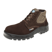 Bota De Segurança Nobuck Cadarço Bidensidade Bico De Composite Marrom Café 50B26CBCCX Tamanho 33 CA 42392 Marluvas