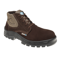 Bota De Segurança Nobuck Cadarço Bidensidade Bico De Composite Marrom Café 50B26CBCCX Tamanho 37 CA 42392 Marluvas