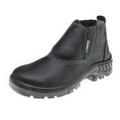 Bota Elástico Bidensidade Bico De Aço Preta 95B19A Tamanho 40 CA 41429 Marluvas