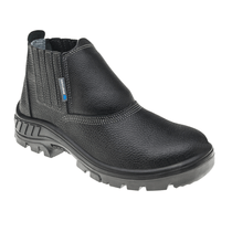Bota Elástico Bidensidade Bico De Aço Preta 95B19A Tamanho 38 CA 41429 Marluvas