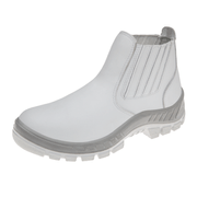 Bota Microfibra Elástico Bidensidade Bico De Aço Branca Tamanho 34 70B19GIA CA 31801 Marluvas