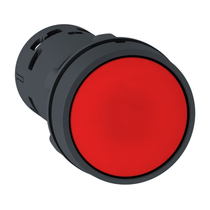 Botão Redondo Vermelho 22mm 250V XB7NA45 Schneider