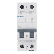 Disjuntor Mini Bipolar 10a 220/380VCA C 6KA 5SL62107MB Siemens