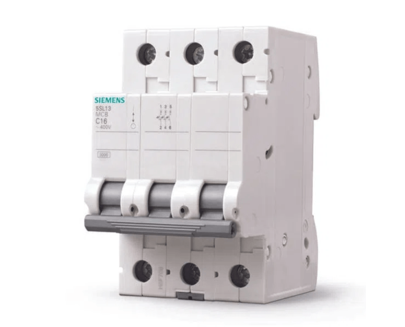 Disjuntor Mini Tripolar 10A 220/380VCA C 15KA Sentron 5Sy73107