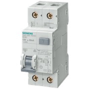 Disjuntor Diferencial Residual Monopolar Curva C 127/220VCA 40A 30MA 4,5KA 5SU13531KK40 Siemens