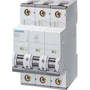Disjuntor Mini Tripolar 2A 220/380Vca Curva C 10KA 5SY4 5SY43027 Siemens