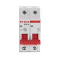 Disjuntor Mini Bipolar 32A Curva B 6KA SDZD62B32 Steck