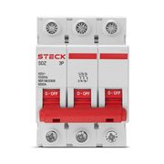 Disjuntor Mini Tripolar 4A Curva C 6KA SDZD63C04 Steck