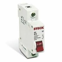 Disjuntor Mini Monopolar 63A Curva C 10KA SDA61C63 Steck