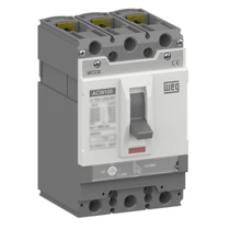Disjuntor Caixa Moldada Tripolar Térmico Ajustável/Magnético Fixo 380VCA 63A 85KA Acw 11111175 Weg