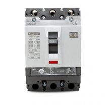 Disjuntor Caixa Moldada Tripolar Térmico Ajustável/Magnético Fixo 380VCA 160A 150KA Acw 10583690 Weg