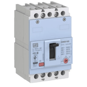 Disjuntor Caixa Moldada Tripolar Termomagnético Fixo 380/415VCA 63A 80KA DWB160L633DX WEG