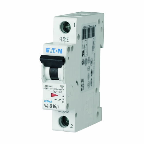 Disjuntor Mini Monopolar 20A 250VCC C 10KA Mmc Mmcmdcc20/1 Eaton